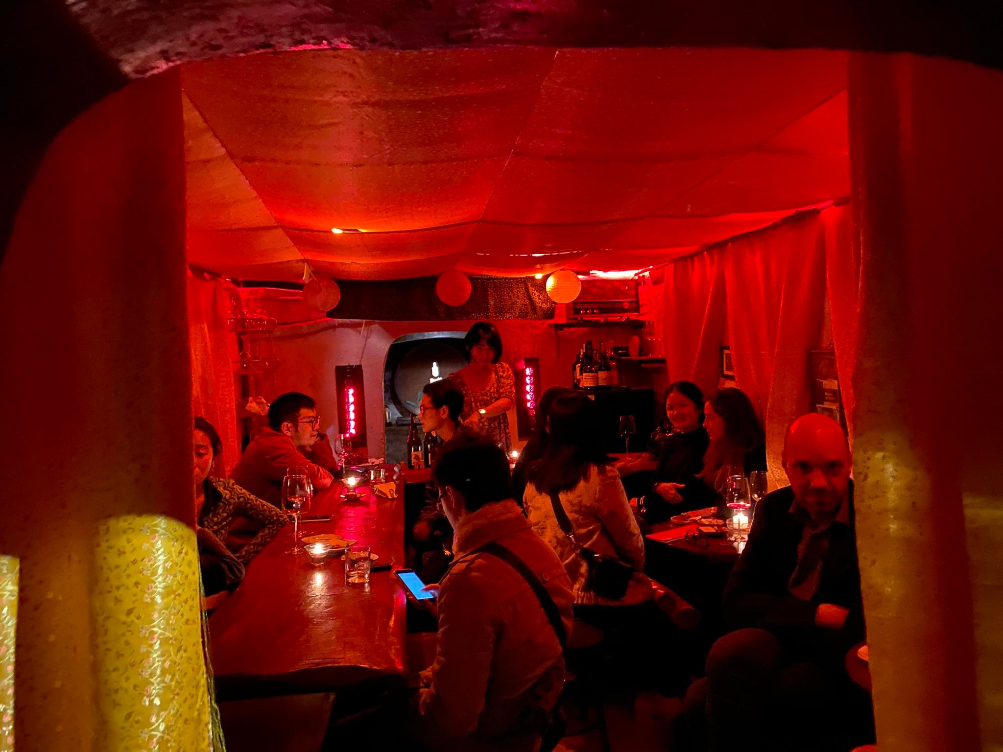 Wong Kar Wai themed wine bar in Hanoi