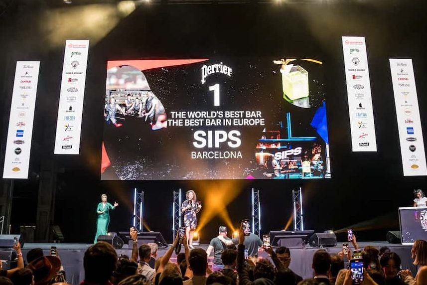 Sips Barcelona trở thành top #1 tại lễ trao giải World's 50 Best Bars 2023 
