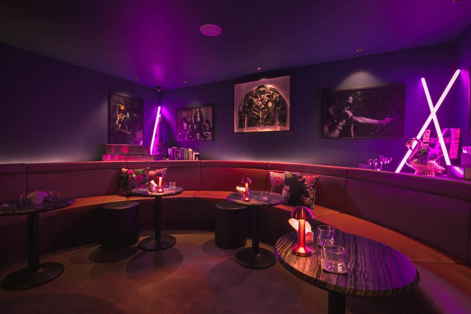 Stay Gold, the rebellious cocktail bar exuding a rock and roll spirit.