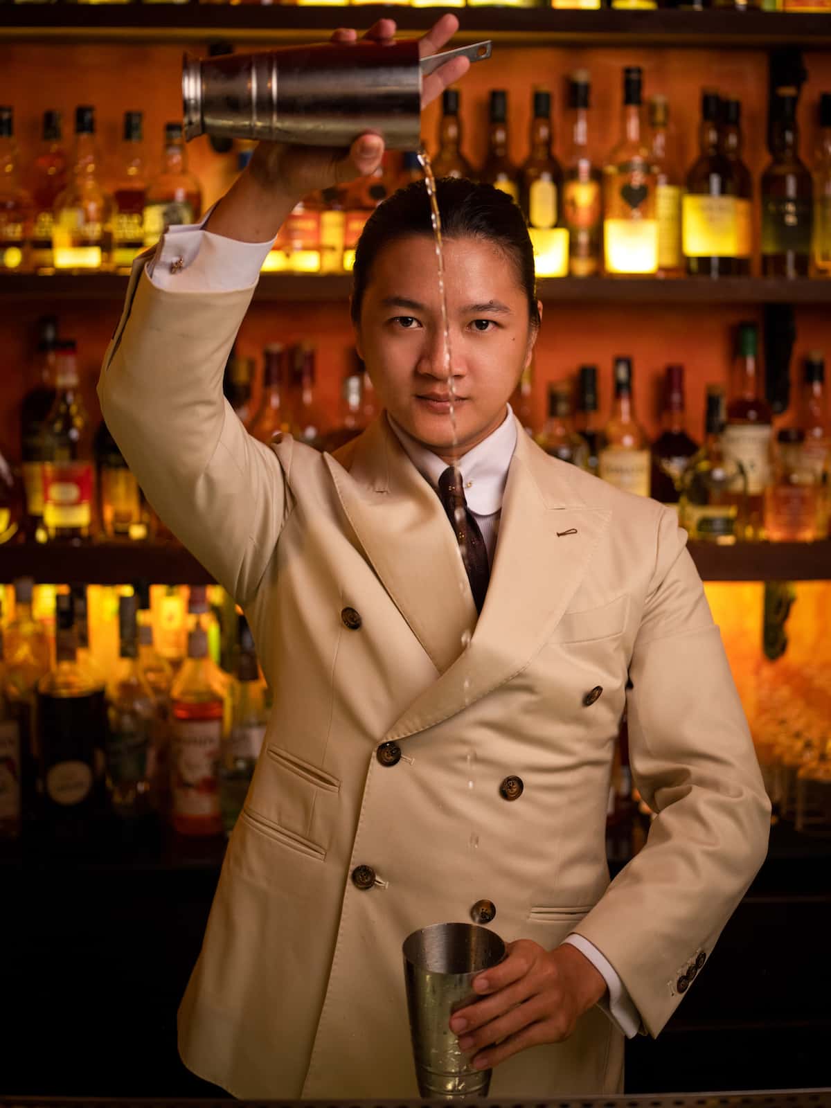 PK Maltroom's head bartender Pham Duy Nhut.
