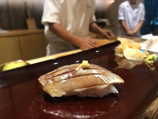  Nigiri at Sushi Kobayashi, part of the Omakase.