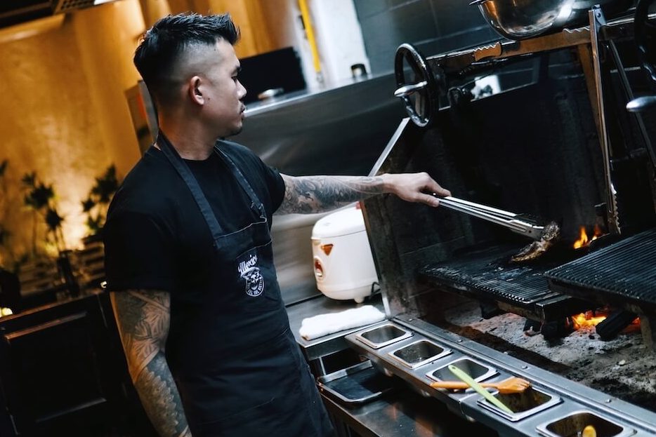 Adrian Chong Yen Sol Kitchen & Bar grill