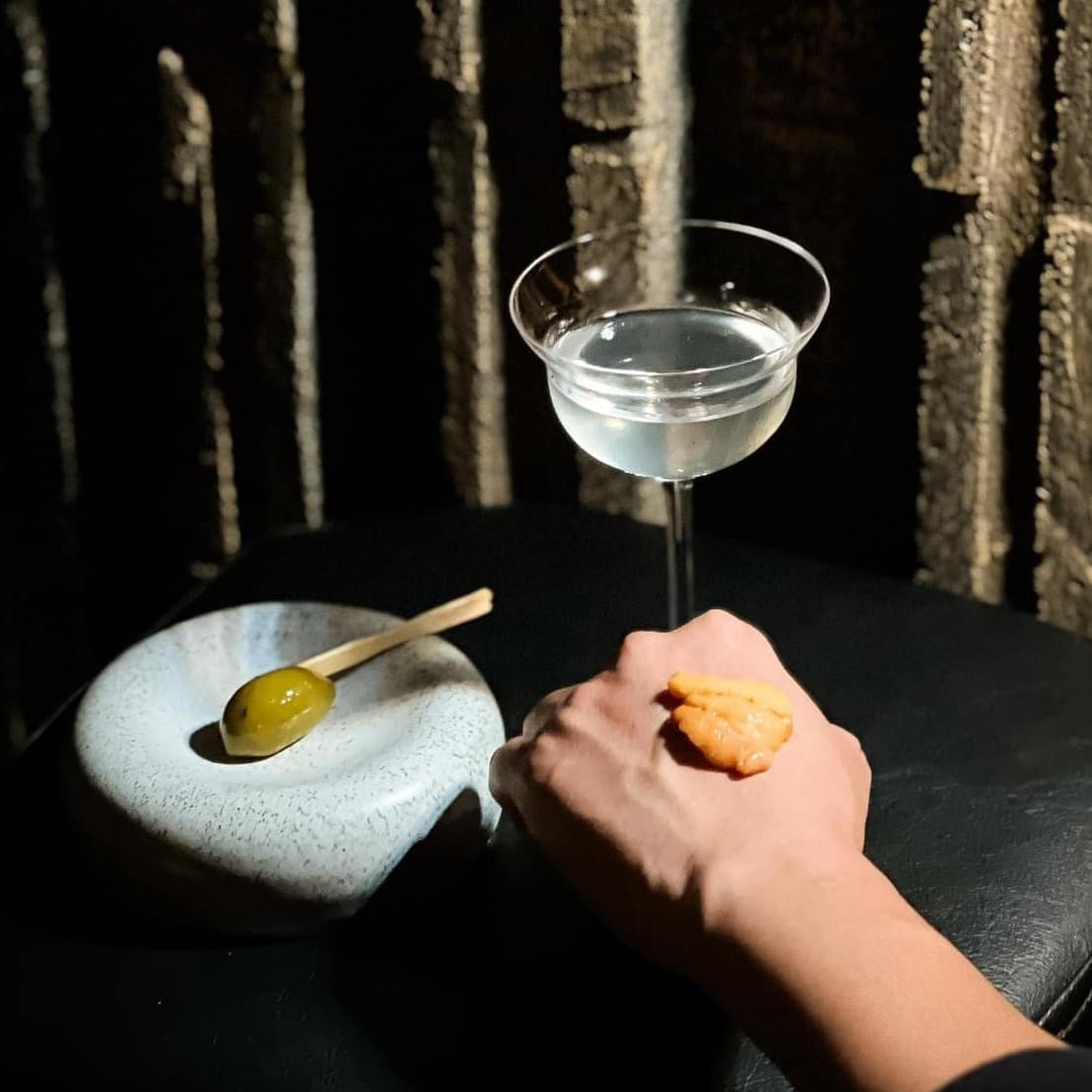 G.O.D. Bar Bangkok's Uni Martini