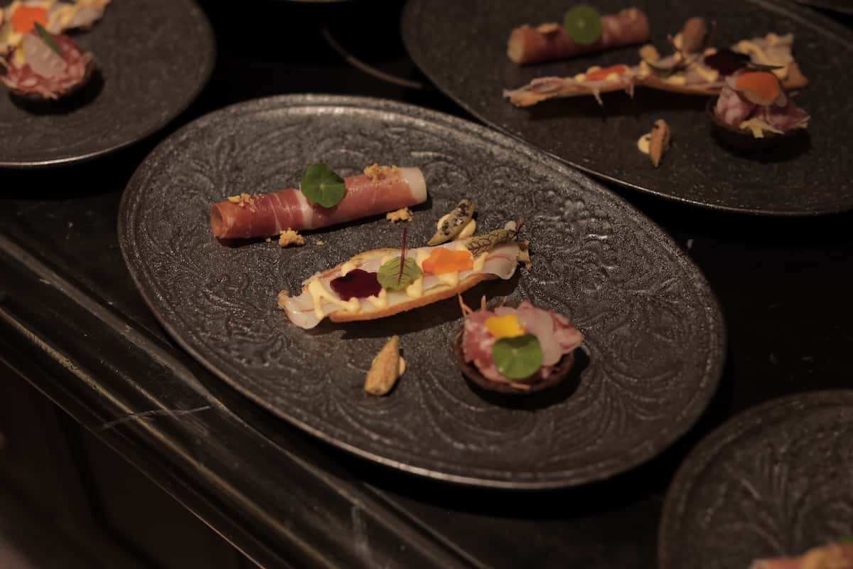 Food at Chic Restaurant at Hotel de la Coupole, MGallery Collection.
