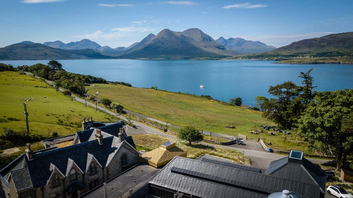 The Inner Hebridean Isle of Raasay in Northwest Scotland, where Isle Of Rasaay source the ingredients for their perfect drams.