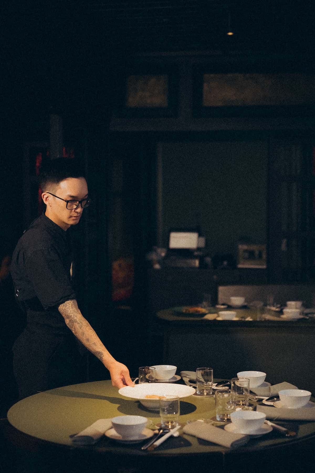 Michael Luong at DẠ夜 Dining that's serving the boldest marriage of culinary artistry and performance in Ho Chi Minh City.