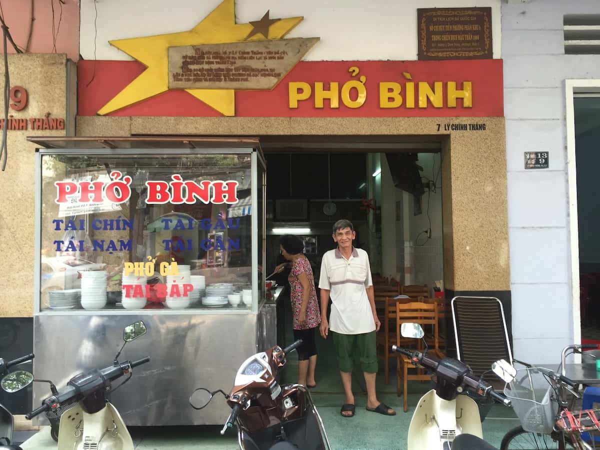 Pho for peace at Pho Binh.