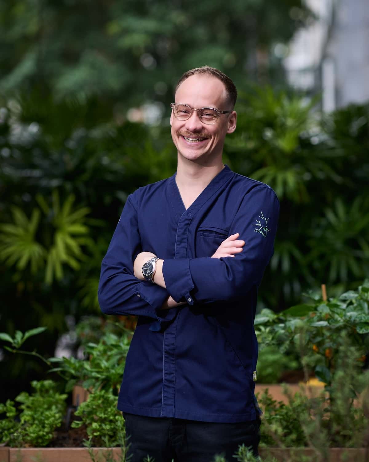 Arne Riehn is Head Chef at IGNIV, bringing exceptional credentials from Andreas Caminada's elite team in Fürstenau, Switzerland.