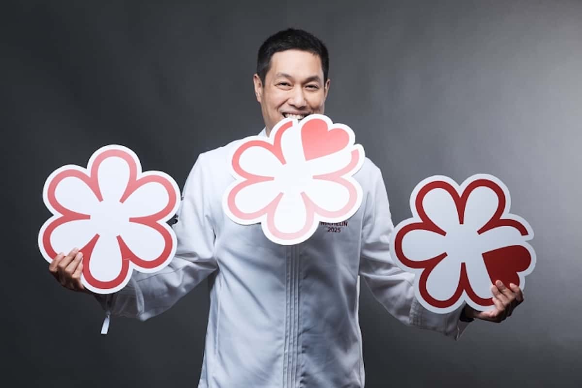 SORN, the 3 MICHELIN star restaurant. It’s the hardest restaurant in Thailand to get a seat, even more so than from Jay Fai!