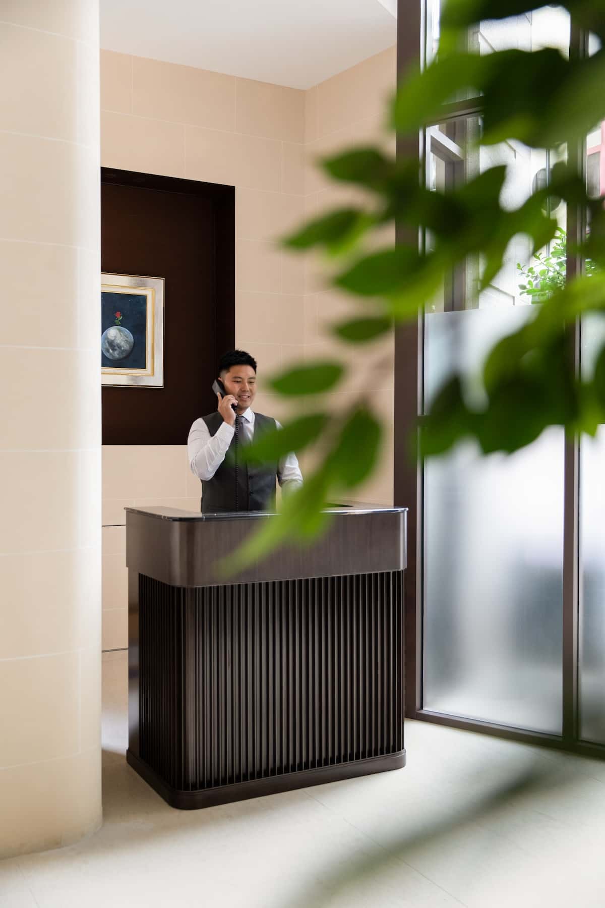 Concierge in Hong Kong at Lanson Place Causeway Bay.