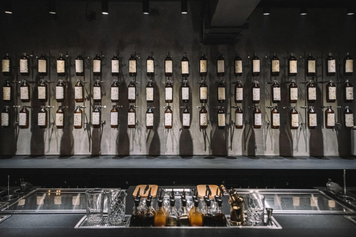 Penicillin cocktail bar