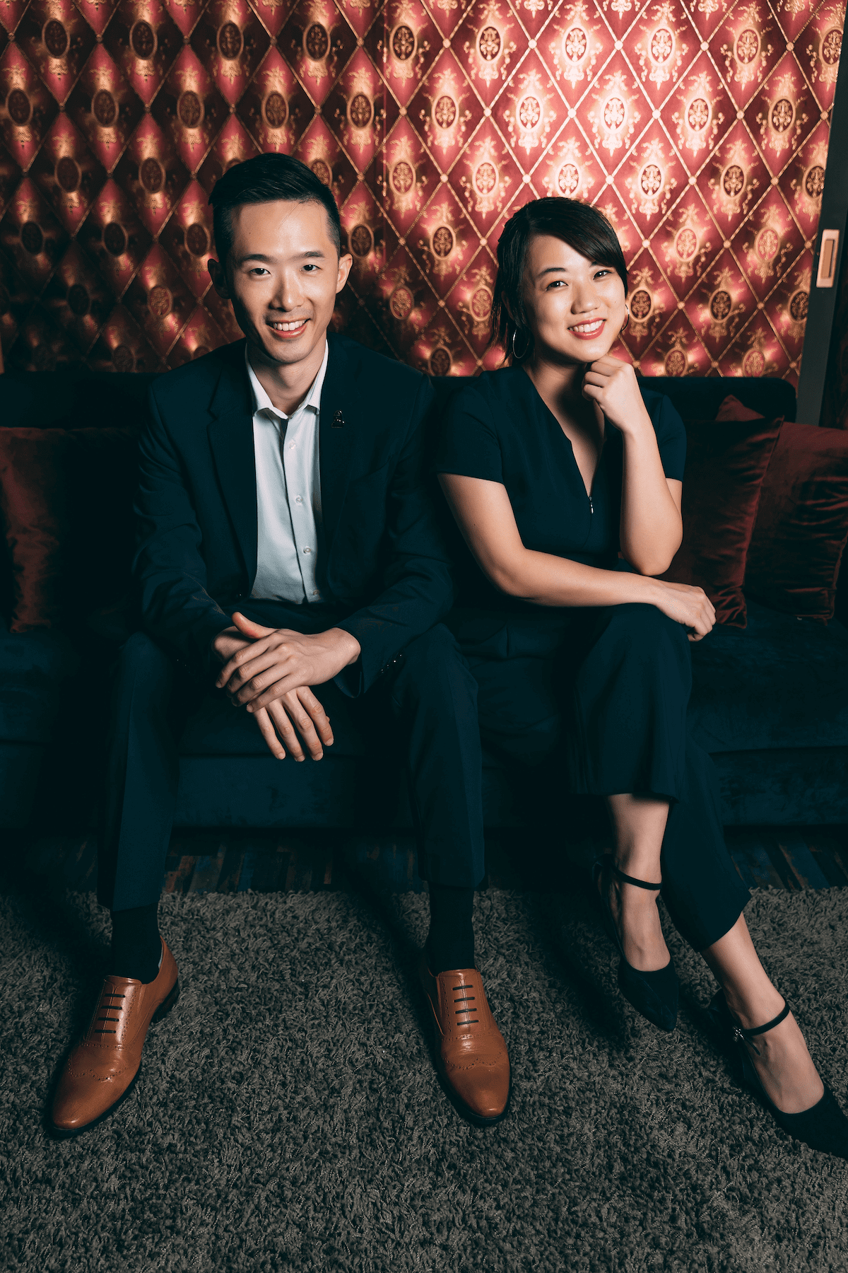 Vender cocktail bar Taichung with Darren and Summer.