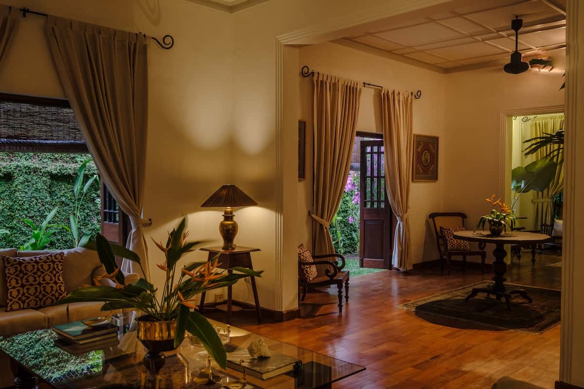 A cosy room/
